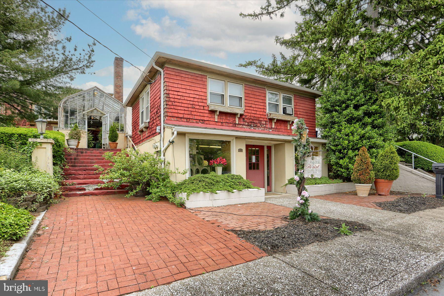 Great opportunity for entrepreneur. Price includes flower shop with client list, internet sources and equipment plus this wonderful property with 4 -1 bedroom apartments. Present use is a long term well established florist JC Snyder with a steady base of business, included in sale.. There is a large greenhouse that you could grow environmentally friendly fruits, vegetables and grains. There is off street parking. Current 1 bedroom units are rented on a month to month lease and all have refrigerator, stove and access to a washer dryer. 3 Apartments the heat, electric, gas water and sewer are included in rent. The 4th apartment is total electric and the tenant pays for that. Two of the apartments can be a 2 bedroom unit. Flower shop does not pay rent. There are three buildings total. The flower shop has a one bedroom apartment and both units are on the same electric and gas heat. The main house is two apartments on its own electric and oil heat. Great corner location in Paxtang.