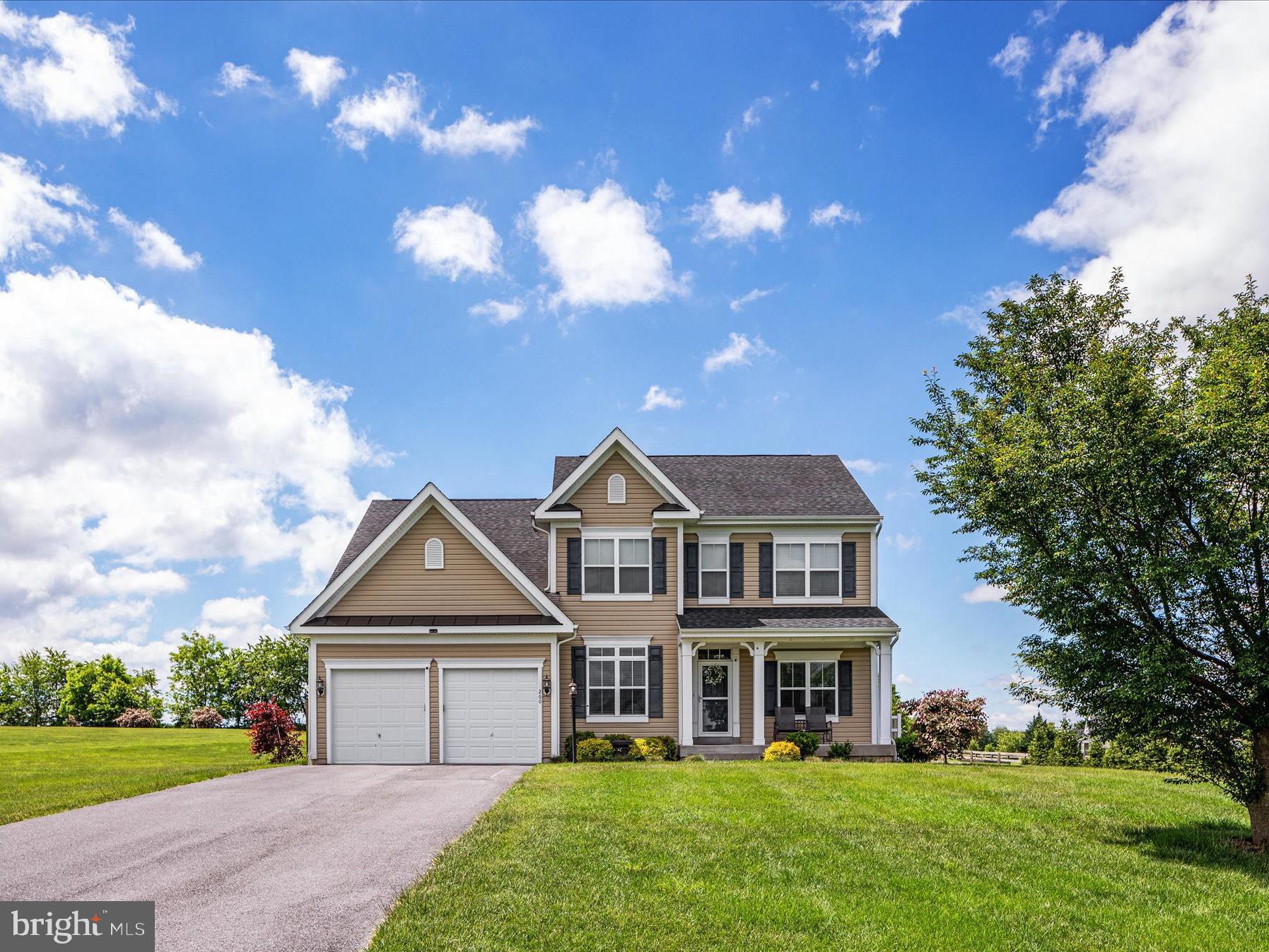 Recent Price Improvement! Impressive Colonial that features 5 bedrooms, 3.5 baths on 1.39 acres, and your own private, backyard oasis! Once you enter the home, you will notice the hardwood flooring throughout the main level, the spacious dining room, and a private, in-home office space which is perfect for the at-home or telecommute worker. The gourmet kitchen is nicely accented with an oversized island and abundant cabinet storage which leads to a small kitchen dining area, connecting pantry, and a cozy living room complete with a warming gas fireplace and built-in bookshelves. The living room conveniently connects to a fenced patio area complete with its own backyard oasis! This area features resort-style living with a pool, hot tub, pool bar, and large gazebo which are perfect for Summertime fun and entertaining with family and friends. Savior all the joys of summer with this stunning pool area! Upstairs, you will be captivated by the oversized primary suite featuring walk-in closets and a full bathroom with separate vanities, a large, sunken tub, and a separate shower. In addition, there are three additional upstairs bedrooms with ample closet space and a full bathroom. Lots of space for the growing family. On the lower level, there is waterproof, laminate vinyl flooring throughout the expansive, finished area. Perfect space for a cinema or rec room. There's even a finished bedroom and a full bathroom. There's also a walkup to the rear patio. Other important home features include: A two-car garage, outdoor storage shed, pet-friendly/medium-sized dog door for outdoor access with a secure door for when not in use; Smart Home Features: 80-gallon hot water heater, Flo by Moen water monitoring, Google Nest smoke detectors, and Pentair pool systems, whole house water filtering and a water softener. All of this plus more and it's conveniently located to the major commuter routes of Interstate 81/Interstate 70, shopping and restaurants, and the Spring Mills school district. Book your showing today while this one lasts!