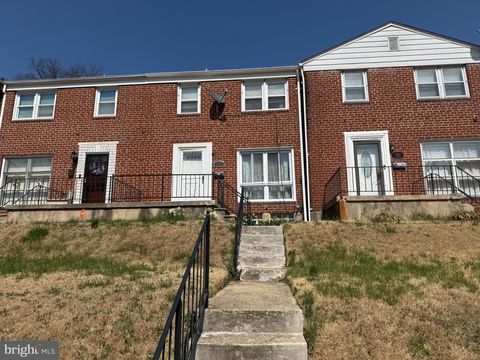 Townhouse For Sale - 830 Reverdy Road<br/> BALTIMORE, MD 21212