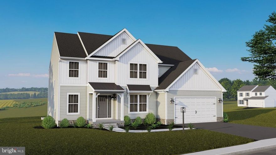 Welcome to The Linden—where elevated design, modern function, and thoughtful upgrades come together in one exceptional home. Situated in a beautiful setting, this 4-bedroom, 3.5-bath Berks home offers nearly endless comfort and convenience. Step into the impressive foyer, flanked by a dining room perfect for hosting and a powder room for guests. The heart of the home opens into a bright, seamless layout featuring a spacious family room with a cozy gas fireplace, a breakfast area, and a gourmet kitchen outfitted with upgraded cabinetry, quartz countertops, tile backsplash, cove crown molding, premium fixtures, and a full stainless steel GE gas gourmet appliance package. A mudroom with built-in bench and a dedicated storage room with direct garage access add everyday practicality.

Upstairs, retreat to the luxurious primary suite with a tray ceiling, recessed lighting, an oversized walk-in closet, and a spa-inspired bath featuring a slipper soaking tub, tiled shower with niche and seat, raised-height double vanity, and elegant finishes throughout. A loft offers a private second living area, complemented by three additional bedrooms, convenient second-floor laundry (with laundry tub), and upgraded two-tone interior paint.

The full daylight walkout basement—with 9' foundation walls, a 3-piece rough-in, and endless finishing potential—gives you room to grow. Additional highlights include upgraded EVP flooring and carpet, multi-zone HVAC, Manabloc plumbing, propane gas package, reinforced lighting, media chase, multiple data outlets, upgraded door hardware, smart deadbolt, decorative garage door with glass, garage door opener with keypad, laundry tub in garage, exterior stone accents, flood light, and a 16' x 10' composite deck with steps to grade for outdoor enjoyment.

If you’ve been searching for a fresh, modern home with luxury touches, abundant storage, and space to expand, The Linden is ready to welcome you home.