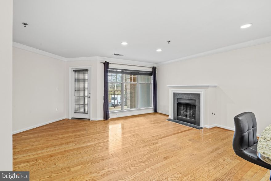 Rarely available & Extra Spacious: 774 SQFT Garden-style retreat in the heart of Bailey's Cross roads
1-bedroom,  1-bath condo at sought-after Savy Park.  While many 1-bedroom units in the area feel tight at 664 sqft,  this "Gramercy " floor plan offers a generous 774 sqft of living space, providing the room you need for a dedicated home office or a proper dining area.
Floor-to-ceiling windows and a private balcony overlook the lush, professionally landscaped courtyards.
Modern Convenience: Includes brand new Samsung front loader washer and dryer, all Kenmore Elite stainless steel modern appliances, gas cooking for the home chef with granite countertops, full bathroom renovation with granite countertop, marble flooring, bathtub and glassdoor.  Hardwood floors throughout,  significant closet space (including a master walk-in).  Bedroom window replaced in 2020, All LED recessed lighting and Nest WiFi smart thermostat.  New HVAC and Water Heater units were installed in late 2019.  
One assigned, secure underground garage parking space conveys with the unit #291. Storage, bicycle storage included, Fitness room underneath management office and onsite dog park.
3 miles to I-395, under 10 miles to Reagan National airport, free Shuttle bus to Pentagon city Metro Station.  Minutes away to  Restaurants, Shops,  parks