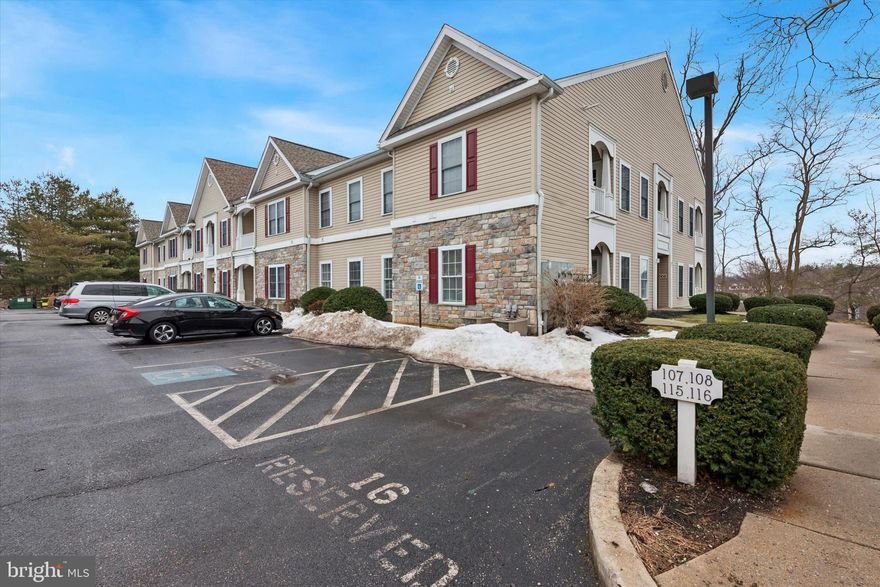 Seller is very motivated and will consider all offers.  Welcome to Rose Hill Estates, where comfort, convenience, and thoughtful upgrades come together in one of West Chester’s most desirable condo communities. This rare first-floor end unit offers true one-level living with no stairs, added privacy, and an open layout that feels far more spacious than expected, enhanced by high ceilings and abundant natural light. One of the community’s few end units with living room windows, the space is bright, airy, and welcoming.

Inside, you’ll immediately notice the extensive updates, including new luxury vinyl plank flooring and baseboards throughout, new lighting fixtures in both bedrooms, bathrooms, kitchen, and dining area, and new door hardware for a cohesive, modern finish. The expansive kitchen is a standout, featuring recessed lighting, a custom tile backsplash, and a full suite of new Stainless-Steel appliances—range, microwave, refrigerator, and dishwasher—making it as functional as it is inviting.

The spacious primary suite offers a true retreat, complete with a luxurious en-suite bath featuring a vanity, stall shower, and Jacuzzi tub. Both bathrooms have been refreshed with new faucets, shower fixtures, and toilets, while a separate laundry closet with storage includes a new washer and dryer for added convenience.

Additional highlights include electric heat, central air, a sprinkler system, and a private patio—perfect for morning coffee or quiet evenings outdoors. The unit includes one assigned parking space, and the community offers common area maintenance, lawn care, snow removal, trash, and insurance, with pool membership available.

Located in Rose Hill Estates, this home is just minutes from Routes 202, 352, and 926, and less than two miles from the shops, dining, and charm of West Chester Borough. Residents enjoy all that East Goshen Township has to offer, including parks, community programs, and access to nearby Applebrook Golf Club.

Large first-floor end units like this are few and far between. Perfect for first-time buyers, downsizers, investors, or anyone seeking spacious, stair-free living in a prime location, this is an opportunity you won’t want to miss.