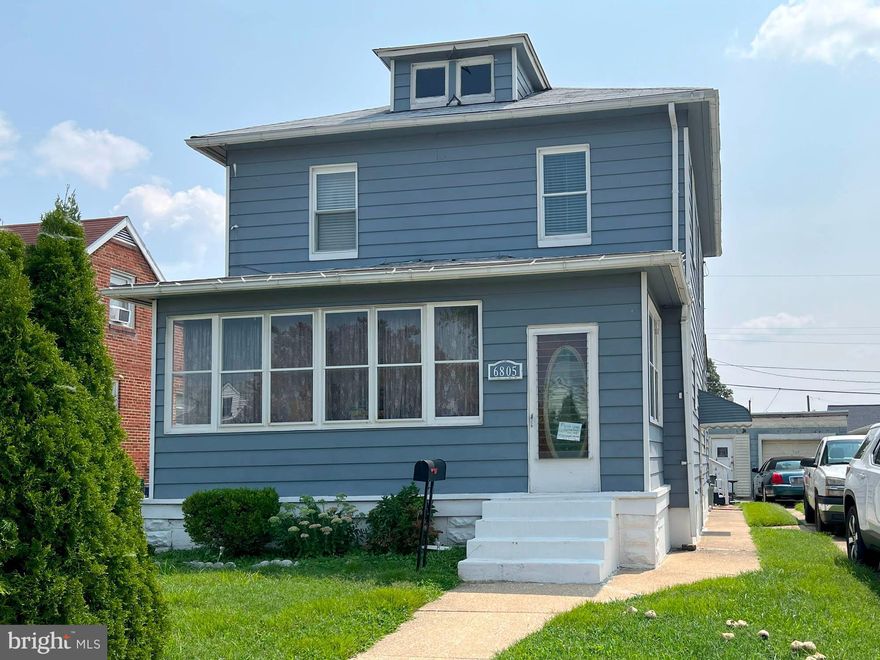 REAL ESTATE AUCTION featuring ON SITE and SIMULCAST ONLINE BIDDING!! Online Bidding opens Thursday, October 17, 2024. Live On Site Auction - Friday, October 18, 2024 at 11:00 AM. List price is opening bid only. 6805 Youngstown Avenue is located in the Dundalk area of southeastern Baltimore County, east of Dundalk Avenue, south of German Hill Road, west of Delvale Avenue and north of Holabird Avenue. Del Ray Park, the surrounding neighborhood, is comprised of well-maintained single family and semi-detached homes and townhomes. The neighborhood is convenient to I-95, providing access to employment centers throughout the area.