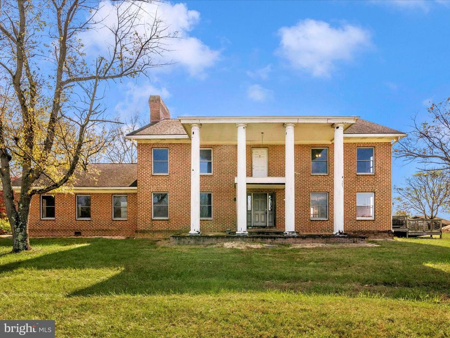 Stately Brick Colonial on 53 Acres in the Williamsport School District - Experience the best of privacy, space, and timeless craftsmanship with this impressive 6,900 sq. ft. brick colonial set on 53 scenic acres in the sought-after Williamsport School District. This one-of-a-kind property offers a rare combination of elegant living and endless outdoor potential. Inside, you’ll find pine, rich hickory and solid cherry hardwood floors, four wood-burning fireplaces, and spacious formal and casual living areas that showcase grandeur. The second floor offers a generous primary suite with a fireplace (never used) and 3 other bedrooms, 1 with its own en-suite and the other 2 bedrooms have a jack-n-jill bath. The home’s generous floor plan offers multiple gathering spaces, ideal for entertaining or multi-generational living. The walk-out basement remains unfinished, providing a blank canvas for your dream recreation area, guest suite, or home gym—adding even more livable space. Outside, enjoy the beauty and privacy of 53 acres, perfect for outdoor enthusiasts, horses, or agricultural use—all within minutes of I-81, I-70, and downtown Williamsport for convenient commuting, shopping, and dining. A truly exceptional property offering size, character, and opportunity in a premier Maryland location.