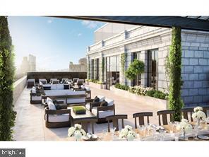 An immaculate archetype of Beaux Arts style completely reimagined from the inside out by architect Rafael Vinoly, The Atlantic heralds the arrival of Billionaire's Row-class composure and lifestyle amenities to Philadelphia. From the exceptional quality raw materials to the exquisite interior finishes, every element of The Atlantic has been meticulously engineered, bearing the collective wisdom of the design team to represent the epitome of modern refinement; soaring 22 stories over Center City's Avenue of the Arts. Choose from two distinct finish palates to reflect your taste - a classic theme of soft colors, or a modern look with cooler tones. The sumptuously appointed wellness-focused Garden Level compares favorably with the finest private clubs, all complementary and an elevator ride away: Top-top-of-the-line cardio equipment, including Peloton bikes, recumbents, and Stairmaster HIIT interval training circuit, including Woodway treadmill, SkiErg, Airbike, Nexersys boxer, and more. Recovery-focused his and her spa facilities include high-pressure showers, dry saunas, stand-up light therapy and tanning, and state-of-the-art Hydro Massage beds; as well as a steam room and a reservable treatment room. Large playroom with art studio, custom treehouse and more. Coworking space with private meeting rooms. Gorgeous community lounge with entertaining kitchen, reservable for parties. Soundproof music room. The Terrace Level presents expanses of warm travertine, nero marquina marble, and one hundred year-old terracotta set against a stunning unobstructed backdrop of the Philadelphia skyline on all sides, providing exquisite outdoor spaces which include: Elegant waterfall-edge lounging pool and oversized hot-tub, Outdoor salon and sundeck with chaises, club seating, and daybeds, with built-in fireplaces, overhead gas heaters, and cooling misters. Vine-adorned outdoor dining pavilion with long 30-person table. Large rooftop dog park with K9 grass. Outdoor play area with splash pad. The Atlantic is at the crossroads of Center City's preeminent arts and culinary destinations, offering the finest aspects of the Philadelphia lifestyle. Whether you prefer an afternoon sampling the boutiques and restaurants of Rittenhouse Square or spending an evening among the exciting nightlife in Midtown Village, The Atlantic is positioned to give you convenient access to the finest aspects of Philadelphia. * Photos are of model units * Prices subject to change on a daily basis. ** Unit availability subject to change on daily basis **