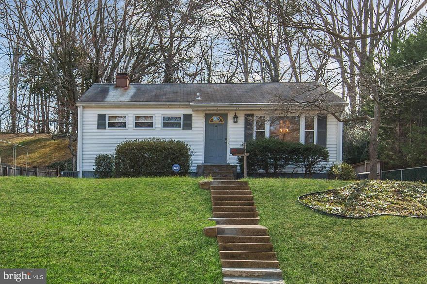 Brand new listing in Virginia Hills. Single family home under $400K!  Features updated kitchen with maple cabinets, under cabinet lighting and stainless steel gas stove.  Main level features three bedrooms and hardwood floors. Large .35 acre lot and private back yard. Hardwood flooring. Spacious family room with fireplace. Storage shed and pull-down attic stairs. No HOA. Close to transportation.