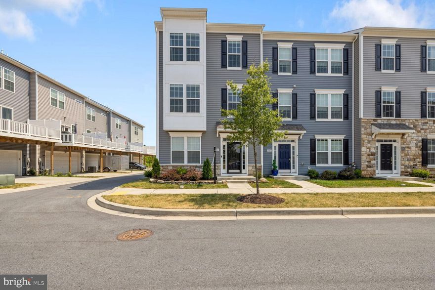 4 Year old 2 car Garage 3 Bedroom, 2 Full Bath & 1 Half bath 2 Car Garage Town House in sought after Jefferson Place, Harrington Trace Community. Well maintained flooring on all levels. Spacious Kitchen with Quartz counters and Stainless Steel Appliances. 2 car Garage with good size deck. Located within hort drive to I-270, I-70 & RT-15 and downtown Frederick. Amenities include pool, clubhouse with fitness center, tot lots, and walking trails. NO PETS PLEASE. Move-in Ready