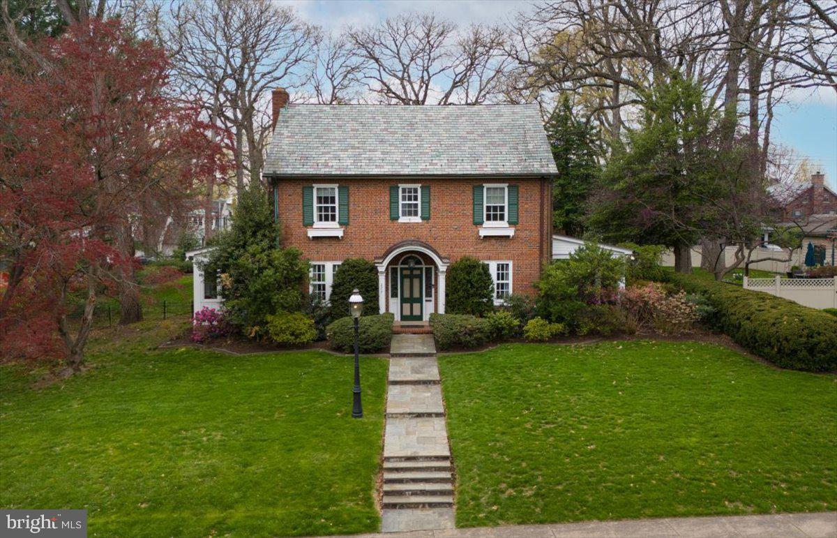 Nestled on just under a half-acre of beautifully landscaped grounds, this elegant Center Hall Colonial seamlessly blends classic charm with modern comfort. With four spacious bedrooms and two-and-a-half baths, this meticulously maintained home offers exceptional space for both everyday living and grand-scale entertaining.
Step into the expansive foyer, where natural light pours in through custom stained glass. The oversized dining room and living room flank the grand staircase and offer the perfect setting for holidays, celebrations, or quiet evenings by the fire. The custom kitchen, complete with Mercer tile backsplash, is thoughtfully designed with both form and function in mind.
A sun-drenched four season room, connected to the living room with a cozy double sided fireplace, adds a peaceful retreat just off the main living areas—perfect for morning coffee or afternoon reading.
In the rear of the home, find the Great room, boasting custom woodwork, built-ins, exposed beams, and plenty of natural light.
Upstairs, the spacious master suite contains two walk in closets, laundry room, and dressing room. It even has its own private staircase to the Great room below. The unfinished attic offers excellent storage or future expansion potential.
The fully finished lower level includes additional storage, a dedicated workshop space/mechanical room, and versatile bonus areas suited to a range of needs—from home gym to game room.
Step outside and experience your own private sanctuary. The expansive backyard features a covered side porch with direct access to the dining room, a slate patio, custom brick fireplace, and a beautifully constructed brick wall, offering both privacy and architectural appeal. A two-car detached garage with an additional storage space and a whole house generator complete this one-of-a-kind offering.
All this and Central Bucks schools…Welcome Home!