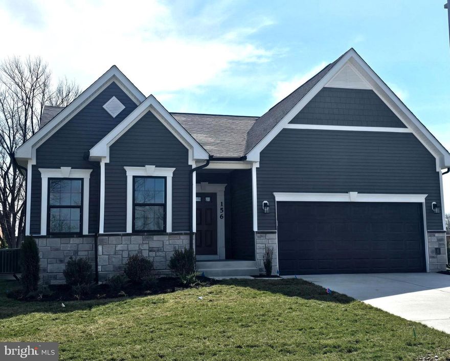 To be built home in any homesite available. With 3,213 finished square feet, the Drexel offers generous living space in a beautifully designed ranch home featuring 3 bedrooms and 3 bathrooms. A standout feature is the optional basement bedroom with a full bath, providing the perfect space for guests, extended family, or additional privacy.

The home offers convenient main-level living, including a private owner’s suite with a walk-in closet and in-suite bathroom, two additional full bathrooms on the main level, and a 2-car garage.
A versatile flex room can easily serve as a home office, formal dining room, or den, adapting to your lifestyle and needs.

At the heart of the Drexel is a spacious open-concept family room that flows seamlessly into the kitchen and breakfast nook, creating an inviting space ideal for both everyday living and entertaining.

Outdoor living is just as appealing, with an included covered deck, perfect for relaxing or hosting guests while enjoying the outdoors.