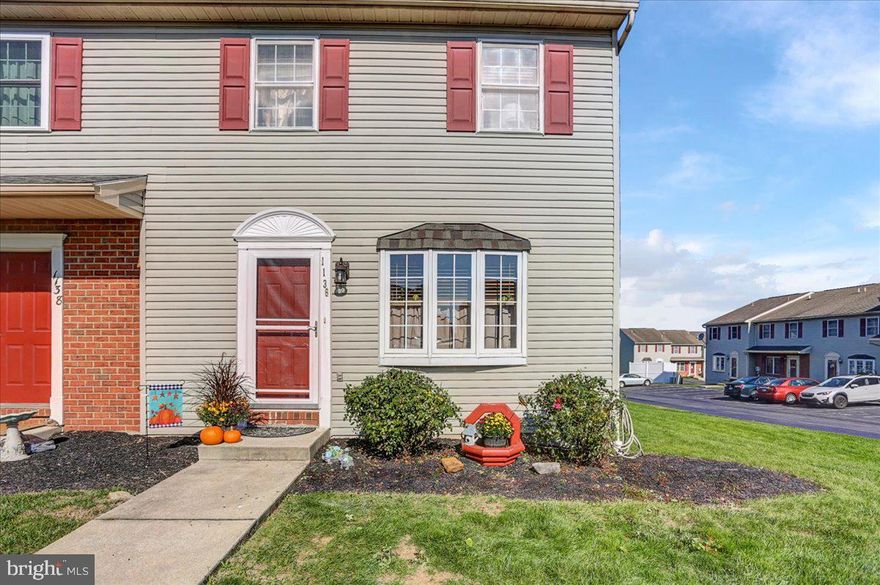 Welcome home to 1136 Fredrick Road.  This 3 bedroom, 2.5 bath end of row townhome boasts a sizable corner deck and lot that frames a beautifully maintained home.  Inside, the spacious first floor is complete with a large storage/coat closet and half bath.  The gas cooking kitchen has a eat in nook and plenty of cabinets for your culinary needs.  The large dining room is situated between the kitchen and the open living area.  The living room leads out to your large deck to allow for indoor and outdoor living and entertaining.

Upstairs you will find three bedrooms, a full bath and a primary with an en suite full bathroom  The primary has two large closets for ease of organization.  Each additional bedroom has its on large closet and the third bed room has brand new flooring!  

The finished basement is a huge bonus!  Use it as a family room, kids play area or adult entertaining (complete with a built in bar!)  

Laundry is located separately  in the basement and the home is complete with gas hot water, heat and cooking.

Definitely come and see this gem.