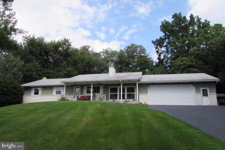 Beautiful wooded property with ranch home offers privacy close to amenities. Features that make this home stand out are a large country kitchen w/solid birch cabinets & Corian counters, 3 bedrooms, 2 full baths and finished basement areas. THe 2 car attached garage, 24 x 32 garage and 12 x 24 shed offer plenty of room for cars, boats and RV storage. Central AC, heat pump and back-up coal stoker for efficient heating and cooling. You will fall in love! Call today before it's gone!