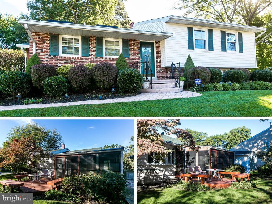 Lovely Nottingham Split-Level, Well Maintained & Updated By Original Owners! Features Include Renovated Kitchen w/ Newer Appliances & Granite, Updated Baths, Hardwood Floors, Enclosed Sunroom & Deck, Stamped Concrete Driveway / Walkway & So Much More! Fully Finished Lower Level w/ Family Room, Gas Fireplace, Rec. Room & Separate Laundry Room. Great Corner Lot & Rear Yard That Backs To Trees!