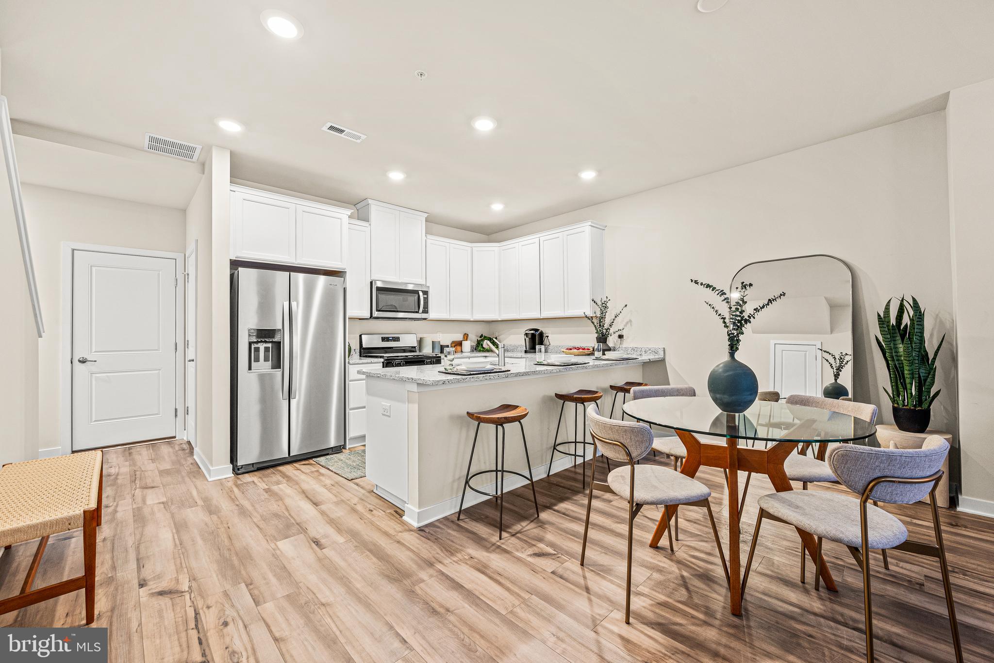 **Ask your New Home Consultant about limited-time rates for qualified buyers!! *Welcome to Phoenixville Heights* Experience modern living in stylish new townhomes, just minutes from vibrant downtown Phoenixville and with direct access to the scenic Schuylkill River Trail—perfect for those who love an active lifestyle! 733 Platinum Drive showcases the Jaxon floorplan and will be ready for a late September move-in. The Jaxon floor plan boasts a spacious first floor with an open family room kitchen concept. Enjoy an open kitchen with upgraded espresso maple soft close kitchen cabinets and a large island complete with upgraded carrara white quartz countertops. The island can easily seat 4 people! The upstairs will have 2 full baths and 2 bedrooms with the laundry room conveniently located on the bedroom level. Enjoy outdoor space from the owners bedroom with access to a front balcony. Call today to book an appointment and find out how you can lock in a nice low rate for this June move-in home!
Note: Models now open to tour! Prices, dimensions, and features may vary and are subject to change. Photos are for illustrative purposes only - please see new home consultant for final options and finishes. If you’re working with a Realtor, please ensure they are acknowledged as your representative during your first interaction with Lennar and accompany you on your first visit. Taxes are assessed after settlement.