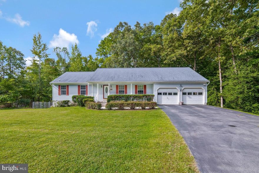Welcoming to the Market the Beautiful and Spacious 6395 Valyn Drive in Hughesville MD.  With 4 Bedrooms, 3 Baths, Almost 3,000 sq ft of Living Space, an Oversized 2 Car Garage and 2 Acres of Land, This Is The House You Have Been Waiting For!  Inside this 2 Level Rancher, Enjoy Main Level Living, with 3 Bedrooms and 2 Bathrooms Upstairs, 2 Seperate Living Areas to Spread Out and Relax in, as well as Full Access to the Huge 30x14 Upper Level, Freshly Stained Back Porch.  Downstairs, Enjoy a Completely Separate Way to Entertain Guests with an Oversized Great Room and Fully Functional Kitchenette (No Stove).  With an Additional Large Bedroom, Oversized Office/Bonus Room with Plenty of Storage, a Laundry Room and a Full Bath, there is Even Rental Potential for the Lower Level of the Home.  Around Back, Continue to Use the Functional and Well Cared for Fenced In Back Yard.  A Gorgeous Stone Laid Paver Patio was built in 2020 to Add a Raised Fire Pit Area, Directly Outside of the Under Deck, Hot Tub Enclosure, which is Surrounded By Privacy Eisenglass, to Enjoy the Experience Year Round!  Entire Home Has Been Freshly Painted Throughout. With a 7 Year Young Roof and Gutter Guards, New Water Heater, Freshly Pumped Septic and a Home That Has Always Been Professionally Maintained, the Only Thing Left To Do Is Make an Appointment to See Just How Well This Home Fits Your Needs!  Buyers, Grab Your Agents and Make an Appointment Today!  3 Miles from Shopping, Dining and More. 40 Minutes to Washington DC, PAX NAS, Andrews AFB, Dahlgren, Navy Yard, Annapolis and More!  Open House Scheduled Saturday, September 21st, 12-2!