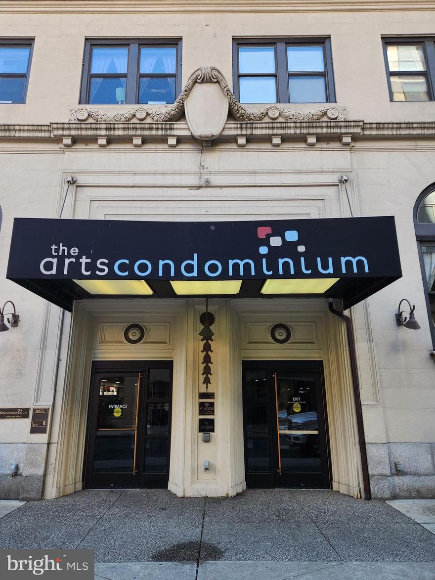 Spectacular studio-unit available for rent in The Arts Condominiums.  Beautifully renovated and meticulously maintained. This property was fully renovated when owner originally purchased property. Building amenities include 24-hour concierge, on-site fitness center, free lobby WiFi, media room, and office resources in the lobby. Please note that the property comes fully furnished with bed, couch, 2 standalone closet storage units, and night stand. Utilities are a flat fee of $50/month.  One of the best values in the area.