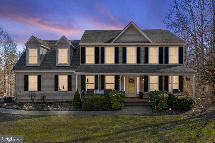 A RECIPE FOR RELAXATION! The living is easy in this charming colonial! Enjoy the impressive rear deck and screened-in porch! Large enough for the biggest celebration or family gathering! Enjoy coffee in the morning on your porch or screened-in deck or just when you need a break from the world! The floor plan on the main level encompasses a formal living room or home office, a family room, and the kitchen with kitchen table space. The entire main level and upper level have LVP flooring for easy maintenance! The kitchen has all stainless appliances and a large island for prepping food or gathering around island for a meal with friends and family! On the upper level, you'll find the primary bedroom and three secondary spacious bedrooms. The laundry is on the bedroom level.  In the partially finished basement, you will find your recreation room and an additional space that could be perfect for a home gym. The basement is walkout level with double French doors that both open for ease of moving in and out. There is also a generous size storage room. The basement is plumbed for a future bathroom! Last but not least, Comcast Internet! Recent updates include LVP on the main floor and second level in 2021*New stainless appliances in 2021*The kitchen island was redone in 2021*The water heater was replaced with a hybrid in 2022*The HVAC was replaced in 2020* New garage door opener in 2020*Sellers had gutter guards installed*Smoke detectors have been updated*Sellers also updated lighting fixtures*Sellers removed the carpet from the stairs and added hardwood. WELCOME HOME!