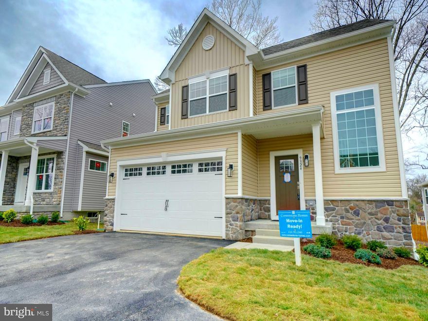 GRAND OPENING OPEN HOUSE Thursday 3/26 5pm to 7pm. Stop by and see this beautiful NEW home. 
Available for immediate sale. 
Welcome to Meredith Woods, Cornerstone's New Community in Howard County. This Brand New 5 Bedroom 3.5 Bath craftsman with 2 car garage is on track to be completed by April 1st (photos are of the model home)
This popular Claremont model home has a light and airy floor plan with extra large windows added throughout and plenty of recessed lighting. Modern design with special features include board and batten accent siding, partial stone exterior, with a covered front porch. Inside the builder finished the lower level that includes a 5th bedroom, a 3rd full bath and a large Rec Room. Dreamy kitchen with walk-in pantry, large breakfast island, soft close wood cabinets with Quartz countertops. A full complement of SS appliances with designer hood vent (vented to outside). Additional Features worth noting are the premium trim package (Main Stairwell, Great Room and Flex Room) and the designer vanity cabinet in the first floor powder room. All the flooring is upgraded, including LVP throughout the main level and stairs up, upgraded pad in the upper and lower carpeted rooms. Deluxe Tile Package in the baths and a tiled backsplash in the kitchen. Primary suite with huge walk in closet, cathedral ceiling and windows with a beautiful wooded view. The En-Suite Bath features a luxurious tiled shower with glass doors, double vanities and a double door linen closet in the bathroom. Upper level laundry room is a wonderful convenience. Spacious 2 car garage with paved driveway has room for 4 cars. Electric rough in for EV cars is included. Meredith Woods is just Minutes to major Rts I95, 32, or 29. Convenient to FT MEADE/NSA, JHUAPL and BWI. A short distance to Laurel, Burtonsville or Maple Lawn for shopping and restaurants. Walking distance to North Laurel Community Center that features a fitness room, a game room, basketball courts and a newly built indoor pool. Outside there are rec fields, basketball courts and a skate park.  There is no HOA. Contact Builder for an exclusive incentive package to help you build your new home!