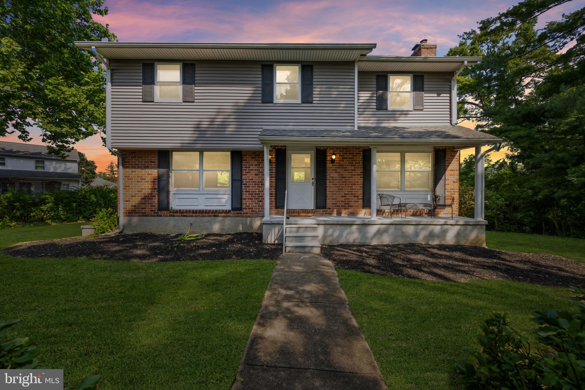 WELCOME to this beautifully updated 2-story, 4 BR, 2 and ½ BA colonial home. Tucked away on a peaceful cul-de-sac, this home features over 1900 square feet of living space.
The spacious single-family home offers the perfect blend of comfort, style, and versatility. Freshly painted and newly refinished original hardwood floors throughout, every room exudes a bright and welcoming ambiance.
The main level features a large and inviting living room filled with natural light, a separate formal dining room with patio sliders to the expansive deck perfect for gatherings, and a cozy family room with new carpet and wood burning fireplace.
The kitchen, which seamlessly connects the dining and family room, creates that perfect space for entertaining. Updates include s/s appliances, granite countertops, ceramic backsplash, wood cabinetry, space for a breakfast table perfect for both everyday meals and entertaining.
Enjoy the convenience of the second access to the deck off of the large mud room with adjoined updated half bath.
Retreat to the spacious upper level where the newly refinished hardwood floors continue. Enjoy the expansive primary bedroom complemented by a double closet and an en-suite bath. Updates include heated ceramic flooring, walk-in shower, double sink, and plenty of counter/cabinet space. The layout continues with three additional roomy bedrooms with double closets. The updated full hall bath with heated plank ceramic tile flooring provide plenty of space for family or guests and completes the level.
The lower level adds a ton of additional living space and is ready for your personal touch. Plenty of storage, a separate laundry room and office space.
Step outside and discover the home’s large rear deck, perfect for summer barbecues or relaxing with that morning cup of coffee. The welcoming front porch adds curb appeal, while the tree-filled yard offers privacy and a natural setting. Enjoy the convenience of driveway parking for you and your guest.
Recent updates provide peace of mind, including a new en-suite bath with heated floors, hall full bath with heated floors, roof, siding, gutters with gutter covers and downspouts, shutters, gas hot water heater, Guardian entry door (2015). Remodeled and updated kitchen with new cabinetry and granite counter tops (2017). New Trane gas furnace, Trane AC, smart thermostat, and storage shed (2020). New carpet in family room, refinished hardwood flooring in LR, DR, hallway, 4 bedrooms and stairs, all rooms freshly painted, new front porch (June 2025).
Just a short drive away enjoy premier shopping, dining, and entertainment at the Hunt Valley Towne Center, as well as easy access to the NCR trail. Conveniently located near major highways I-95, I-695, and I-83 for easy travel to Baltimore, Washington, D.C., or Philadelphia, this home is a must-see for anyone looking for both comfort and convenience.
