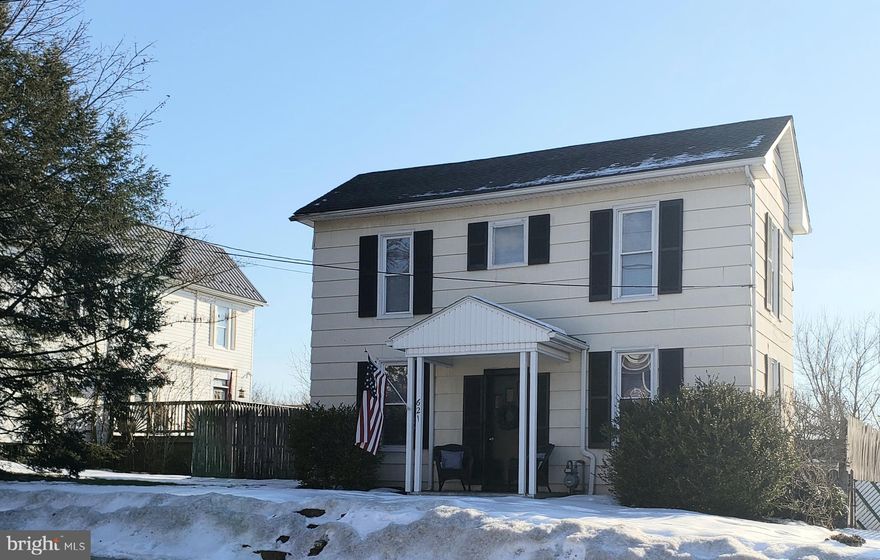 This move-in ready home offers main level laundry hook ups, hardwood floors, replacement windows, great natural light, a large main level living space with additional sitting area, separate dining area, user friendly kitchen and ample parking in the rear of the house. Upstairs you will find 3 bedrooms, 1 full bath and 1 half bath. Outside offers a nice flat back yard, brick patio area and a deck for entertaining. Don't miss your opportunity to see this house that is close to shopping, schools, hospital and restaurants. Make your appointment today!