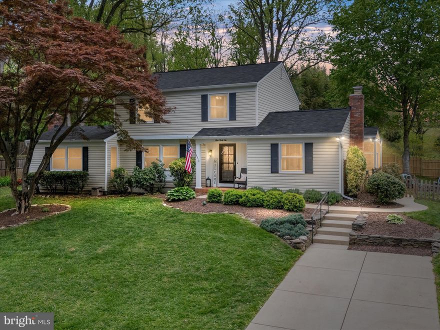 Here is a "must see" opportunity to live in The Timbers, a desirable development in Arnold. This classic 4-bedroom, 2.5-bathroom charmer is a perfect example of elegant colonial symmetry. The location is just a short drive to Downtown Annapolis, and the outdoor natural attractions of the (Magothy River, Severn River and Chesapeake Bay). The interior includes oak hardwoods in the living spaces, an open layout, stylish lighting, neutral decor, notable ceiling styles (including vaulted and beamed), and two gas fireplaces (living room and den). In the kitchen, natural light, fresh updates, premium appliances, granite counters and garden window create an inspiring environment for culinary achievement. The highly functional primary bedroom includes recent updates, a walk-in closet, and a custom private bath with a separate tub and shower. The other three bedrooms, situated above the ground floor for privacy, are designed with plenty of wardrobe storage and ready to reflect your good taste in decor. The large partially finished basement is perfect for storage or conversion. Exterior includes a brand-new pressure-treated deck, fully fenced rear yard and a relaxing screened porch with cathedral ceilings. An easy commute to Annapolis, Baltimore and DC means more time to enjoy your loved ones and your new home . Don't let this be the one that got away.