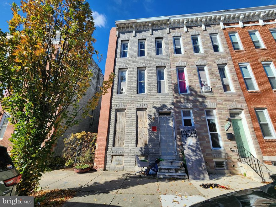 ONLINE AUCTION: Bidding begins 12/19/2025 @ 10:00 AM. Bidding ends 12/23/2025 @ 12:30 PM. List Price is Suggested Opening Bid. Deposit: $5,000.00.

This two-story townhouse is located in the Sandtown-Winchester neighborhood of Baltimore City. Residents can enjoy the nearby facilities and attractions such as the Druid Hill Park, Coppin State University, and Rawlings Conservatory. This property is believed to be vacant. The area provides easy access to the nearest major traffic artery, N Fulton Ave, connecting to other parts of Baltimore.