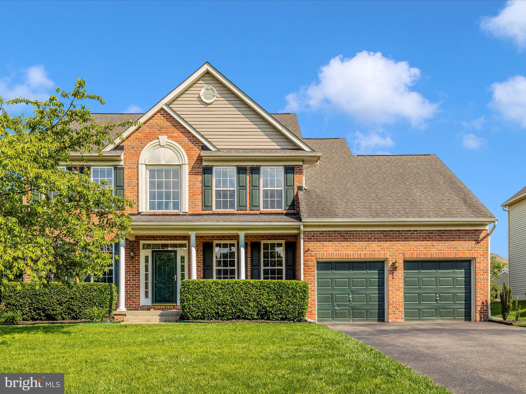 Welcome to Clover Hill and 6731 Brandt Ct, a charming and impeccably kept home built with the classic quality of Ausherman Builders. Inside, discover gleaming hardwood floors throughout the main and upper levels, paired with 9’ ceilings on the main floor for a bright, airy experience. The kitchen flows into a cozy family room warmed by a welcoming fireplace. A dedicated office on the main level offers a quiet space for work or study. The finished basement provides a full bath, spacious rec room, storage room, and a flexible room perfect for a gym, guest space, or hobby area. Natural light floods the home, enhancing its inviting feel. For peace of mind, the HVAC was replaced in 2023, and the hot water tank is new as of February 2025. Outside, a beautiful flat lot features a private fenced rear yard and a large paver patio, ideal for outdoor dining or relaxation. Clover Hill boasts one of the most sought after neighborhood lifestyles. This home is walking distance to one the of the entrances of the 13-acre Clover Hill Park. The Park includes a 3/4 mile paved path, the Pool, a pavilion, a clubhouse, and is home to the youth sports programs of Clover Hill Baseball and the Clover Hill Hurricanes swim team. Community events for all ages happen throughout the year. Minutes to Downtown Frederick, shopping, dining, and all major commuter routes. All of this and NO CITY TAXES. Set up your showing to make this home yours!