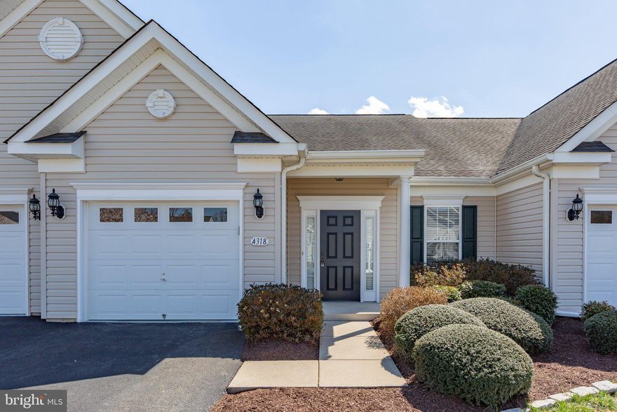 Built in 2010, this well-maintained home offers 1,689 sq. ft. of one level living space, featuring an inviting family room off the kitchen and a separate dining room. Enjoy the ease of modern  stainless steel appliances, including a gas range, refrigerator, dishwasher, and in-unit washer and dryer. Located in the 55 plus Turnberry East section of Lee's Hill, it's an easy walk to many of the exceptional amenities, including two outdoor pools, tennis courts,  walking paths and a public golf course,  perfect for an active lifestyle. The property also includes an attached garage and driveway parking for your convenience. With lawn care and common area maintenance included in the association fee, you can spend more time enjoying your new home and less time on upkeep. Don’t miss this opportunity to embrace a fulfilling lifestyle in a welcoming community! NEW electric water heater in 2018* NEW gas furnace/CAC in  2020*NEW main water line in 2024*Owner has been meticulous with home maintenance and it shows!