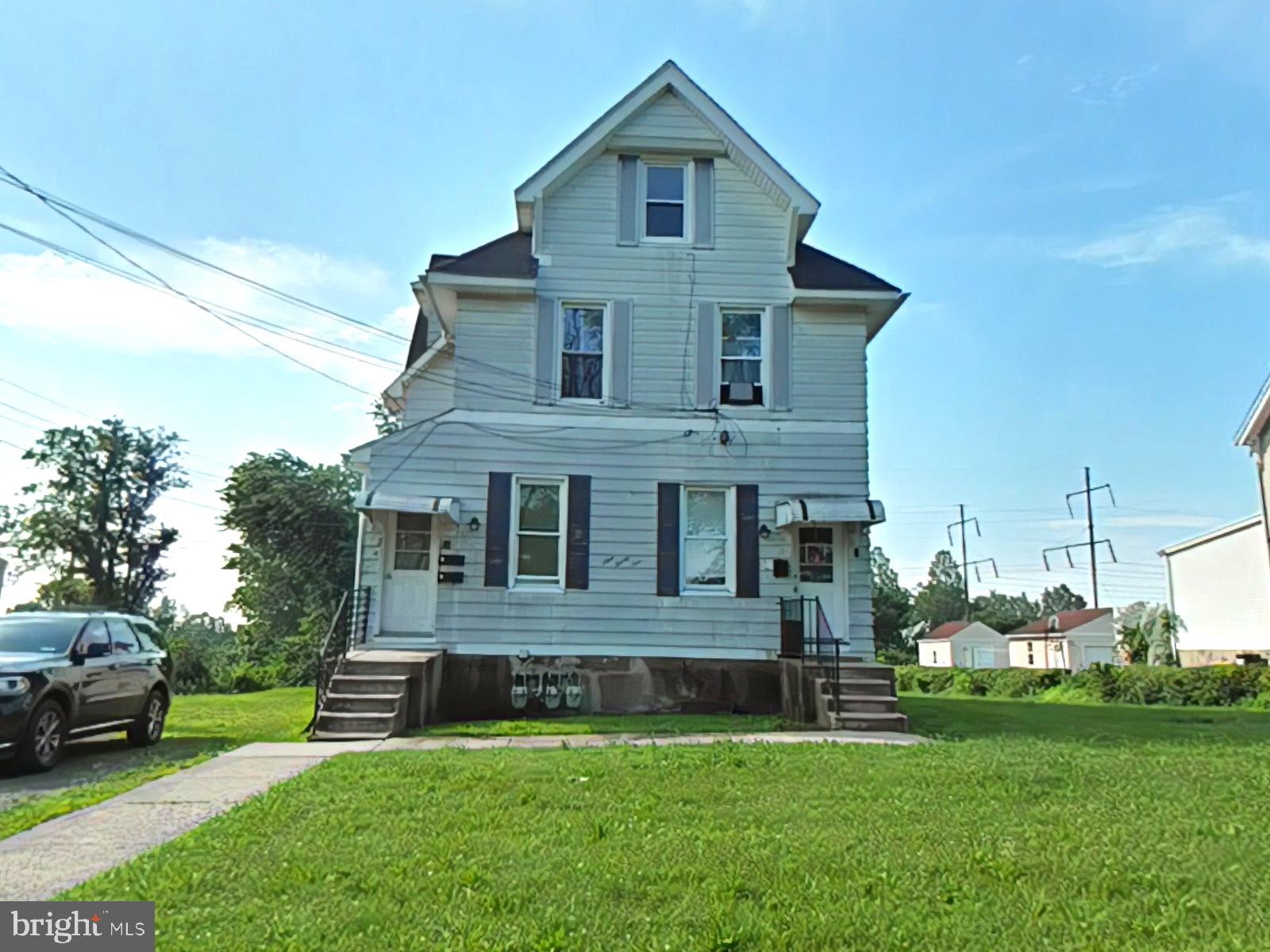 Excellent opportunity to own a fully detached 3-unit income-producing property in Sharon Hill, perfect for investors or owner-occupants looking to house-hack! The first floor features a spacious 3 bed, 1 bath unit currently rented at $1,800/month with a lease ending in November 14th. The second-floor unit is a 2 bed, 1 bath that was rented at $1,600/month but is currently vacant. The third-floor 1 bed 1 bath unit is also vacant, with a market rent of approximately $1,100/month. Each unit has its own electric meter and hot water heater, while the property shares one heating system and one water meter. The shared basement includes a washer and dryer for tenant use (free to use), providing added value and convenience. Outdoor amenities include a large shared backyard, front yard, and gravel parking area that accommodates up to 6 vehicles, plus free street parking. A backyard shed offers additional storage. Located directly across from the baseball field and close to public transit, schools, and local amenities, this is a smart investment with room to increase rents and build long-term equity.
This property qualifies for a 10K Grant offered by Prosperity Home Mortgage, which can be used for closing costs, rate buy-down, and more. It is fully forgivable to all buyers, not just first-time buyers. Reach out for more information.
Additionally, the property qualifies for the CRA program, offering a conventional loan with no mortgage insurance, low down payment and lower interest rate.
Don't miss your chance to own a multi-unit property with strong cash flow and future upside! Schedule your showing today!