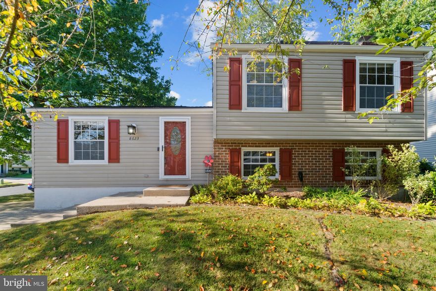 Improved Price! MOVE IN READY SINGLE FAMILY! Welcome to this conveniently located, well-maintained home situated on a prime corner lot in Nottingham.  Perfectly blending comfort, convenience, and style, this property offers everything you need — and more! This true split-level home features energy-efficient, stainless-steel appliances (dishwasher 2024, refrigerator and stove 2022), granite countertops, and new LVP flooring (2025) throughout the main and lower-level. Gutter Guards installed in 2021 with a lifetime guarantee. Three spacious bedrooms are just a few steps up including a walk-in closet in the master. The lower-level family room boasts a cozy fireplace with large, open space for a playroom, rec room, or entertaining. Enjoy morning coffee on the private back deck, walk out onto the patio from the lower level, or just chill in the beautiful fully fenced, shaded backyard. Quiet Street and a  private driveway that  accommodates two cars with extra street parking on two sides of the home. Location location location! Walking distance to a community pool (Coppermine White Marsh Swim Club). Minutes to I-95/695, an abundance of shopping and a variety of restaurants. Whether you are looking to settle down or invest in a high-demand area, this home offers incredible value and lifestyle potential. Come take a look and you will feel right at home.