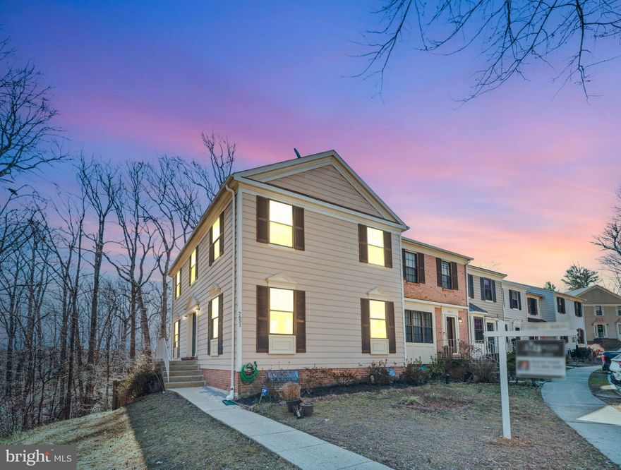 Beautifully updated, bright end-unit townhome — the largest model in the highly sought-after Springfield Oaks community — offering over 2,300 sq ft of finished living space and backing to peaceful trees for added privacy. This home features 4 bedrooms (basement bedroom NTC), 3.5 bathrooms, and a walk-out basement, providing flexible living space and modern updates throughout.

The chef-inspired kitchen is ideal for everyday living and entertaining, featuring custom cabinetry, sleek countertops, stainless steel appliances. 

Upstairs, the primary suite offers a relaxing retreat with a cozy sitting area, a spacious walk-in closet, and a luxurious en-suite bath with soaking tub and separate shower. Two additional well-sized bedrooms and a full hall bath complete the upper level.

The fully finished walk-out lower level provides exceptional flexibility with a private bathroom and additional living space—perfect for guests, an in-law suite, recreation room, or home office.

2021

Copper plumbing upgrade ($9,500),

New cooktop & refrigerator installed,

Dining room and kitchen layout renovated,

walkway added & Concrete backyard patio added,

2022

Custom shelving added in kitchen closet and laundry room,

Backyard drainage system installed,

2023

LG washer and dryer installed,

Basement rear door replaced,

Under-deck gutter system with plastic cover installed for improved drainage,

2026

Interior freshly painted,

Home professionally power washed,

Light fixtures updated,

Ideally located close to Fairfax County Parkway with easy access to I-95, this home is just minutes from Fort Belvoir, the VRE, and major commuter routes. Enjoy nearby conveniences including Giant Food, Springfield Costco, and a variety of shopping and dining options, with Springfield Town Center and Potomac Mills Mall just 5–10 minutes away.

Outdoor enthusiasts will appreciate being close to Occoquan Regional Park, Lake Mercer, Huntsman Lake Trail, and the Gerry Connolly Cross County Trail right around the neighborhood.

Move-in ready and backing to trees, this home offers the perfect combination of space, privacy, and location in one of Springfield’s most desirable communities. Schedule your private tour today!