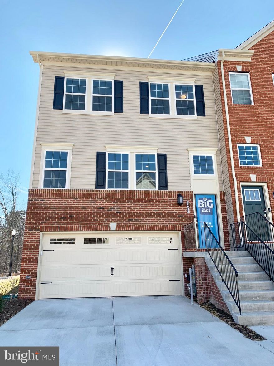 This home checks off everything on your list - end unit, 2 car garage, open concept  main floor, gorgeous kitchen, upgraded appliances, butler's pantry, walk in pantry, hardwood, on entire main level, huge deck with stairs to go down to your private wooded backyard. Spacious master with walk in closet and beautiful master bath. Fully finished basement with powder room . Community offer swimming pool, gym, clubhouse, dog park.  Closing assistance is available with use of preferred lender and