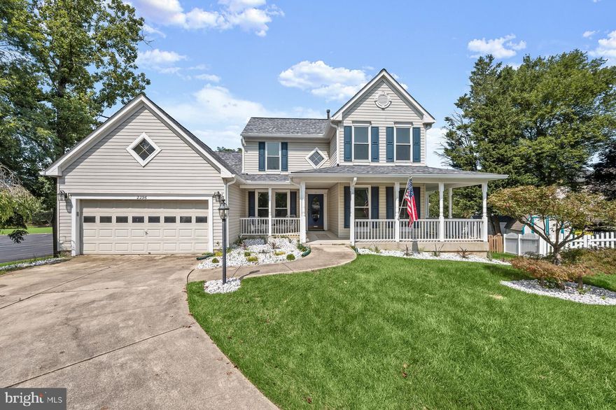 Welcome to this stunning colonial-style residence nestled in the highly desirable Four Season Estates on a  cul-de-sac. This home is a true gem, boasting numerous upgrades throughout, making it a perfect blend of timeless charm and modern comforts.

As you step onto the property, you'll be captivated by the picturesque wrap-around porch, inviting you to sit back and enjoy peaceful evenings. The attention to detail is evident with recent updates such as a new roof in 2017, ensuring peace of mind for years to come.

Inside, the two-story family room provides a grand and spacious feel, filling the home with natural light. The first-floor primary bedroom, complete with a full bath, offers convenience and privacy, catering to your every need.

Venturing upstairs, you'll find three additional well-appointed bedrooms and a tasteful shared bathroom, making it an ideal space for family and guests.

But that's not all - the lower level is a fully equipped in-law suite, thoughtfully designed with a full kitchen, bedroom, bathroom, and family room. It's a versatile space that could cater to multi-generational living or provide extra room for entertaining.

Beyond the upgrades already mentioned, the home also boasts a recently replaced HVAC system and water heater in 2022, along with energy-efficient 3-pane windows installed in 2017 with transferrable warranty and new gutters installed in 2023. 

With its blend of elegance and practicality, this property truly is a must-see. So, don't miss the chance to call this gorgeous colonial-style house your home. Welcome home!!