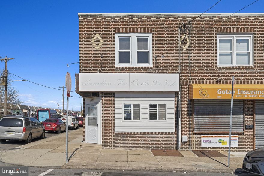 Turnkey Investment with Immediate Cash Flow!

Positioned along a high-visibility corridor in Philadelphia, 1201 E Lycoming St presents a compelling income-producing opportunity with a strong unit mix and immediate revenue in place.

This four-unit property includes three residential units and one street level store-front unit, creating multiple income streams within a single asset. The residential component consists of one 1-bedroom unit, one studio-style 1-bedroom unit, and one 2-bedroom unit. The street-level unit benefits from strong visibility and direct access, offering flexibility for a variety of permitted uses subject to buyer verification.

The property generates in-place income with the street-level storefront and studio leased together for $1,135 per month, while the 2-bedroom residential unit is leased at $725 per month. The 1-bedroom residential unit is currently vacant, with a projected market rent of approximately $725 per month.

For investors seeking an income-producing asset with existing cash flow and room for future value enhancement, this property represents a strong addition to a Philadelphia investment portfolio!

Zoning to be verified by buyer.