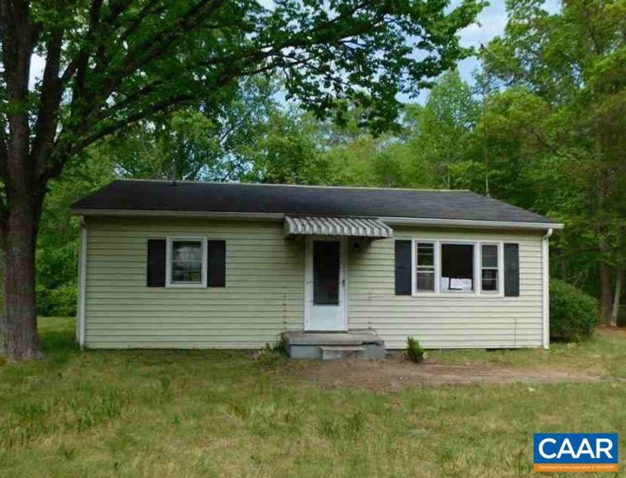 Opportunity awaits in this two bedroom, one bath blank slate that is situated on over an acre.   Whether you decide to customize this home for yourself or rent it out, this house could be a great option.