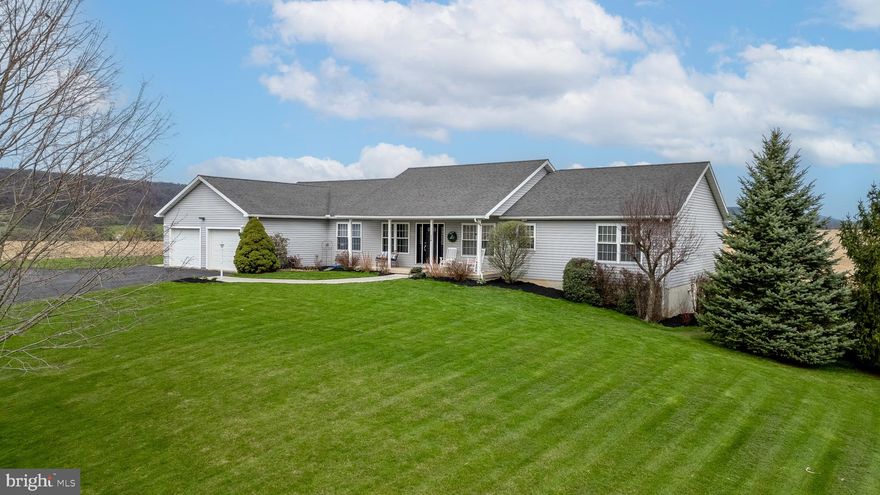 OPEN HOUSE - Sunday, April 12th, 1:00 - 2:30 PM.  Welcome to this well-maintained ranch home, on over an acre, just minutes from State College. With more than 2,400 sq ft, it offers a bright, open layout, hardwood floors, and fresh paint throughout. The updated kitchen features granite countertops and ample cabinetry, perfect for everyday living and entertaining.
This home includes 4 bedrooms and 3 full baths, with a separate bedroom and bath ideal for an in-law suite. A large basement with walkout potential provides additional space for storage or future living areas. Enjoy the peaceful setting from the front porch or rear deck, complete with a hot tub.

Move-in ready and offering both privacy and convenience—don’t miss this opportunity!