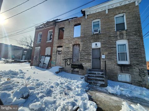 Townhouse For Sale - 1303 Cliftview Avenue<br/> BALTIMORE, MD 21218