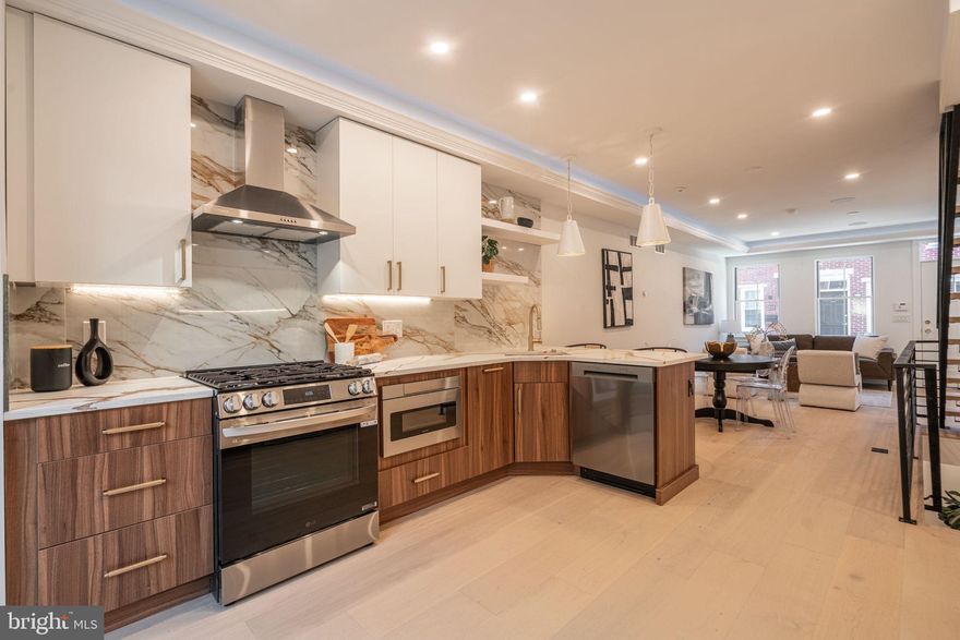 Welcome home to beautiful 2211 Kater Street! This new construction single family home in the heart of Graduate Hospital is built to impress. Featuring gorgeous hardwood floors, stainless steel appliances and quartz countertops, a patio, roof deck with amazing views of the city, hard-wired speakers in the ceiling and outdoor spaces, a fully finished basement, and a spacious master suite with a walk-in closet and a large master bathroom. Providing easy access to restaurants, shopping, schools, public transportation and much more, you'll have the best of Philly at your fingertips. Walk to Rittenhouse Square, Fitler Square, Schuylkill River Park, CHOP, PENN and much more! Don't miss a great opportunity to live in this brand new home. Schedule your showing of 2211 Kater Street today! Fully approved 10 Year Tax Abatement and 1 Year Builders Warranty Included.