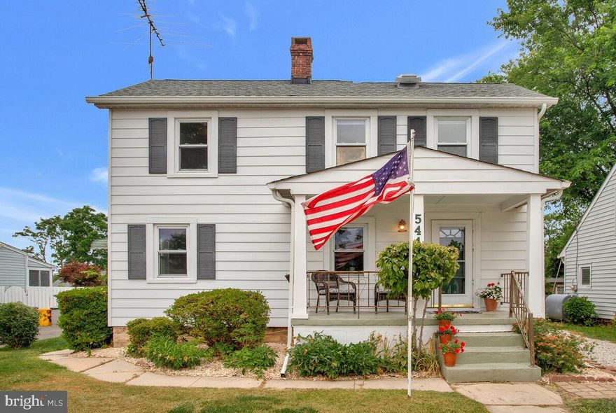 Love the outdoors?  This inviting colonial boasts a large level,  fenced backyard with plenty of space to grill, play and unwind.  Complete with cherry, plum and pear trees, this yard is sure to please.  Inside you will find a beautifully updated kitchen that features stainless steel energy efficient appliances, quartz counter tops and soft close cabinetry..  A separate dining room  offers the perfect place to entertain guests.  In case you need a place to work from home, or make guests feel welcome,  just off the living room is an office with a second full bath.   On the upper level, you'll find three bedrooms and a full bath with a walk-in closet/dressing area  with an abundance of space to organize your wardrobe.  At the end of the day, retreat to the primary bedroom which offers room for a king size bed and a large closet.   A one car detached garage and unfinished basement with a flush provides plenty of room for storage. Lots of fresh paint and new carpet allow you to move right in.   SDAT puts the age of the house at 1930 but the seller has documentation that it was built earlier.  This information is displayed in the home office. Within a few minutes walk, you can be strolling the BWI Bike Trail, watching youth athletics at  Linthicum Ferndale Youth Athletic Association or spending time at Morningside Stables.  A short drive to-BWI airport, Marc Train Station,  light rail, Linthicum shopping center, Routes 695 and  295.