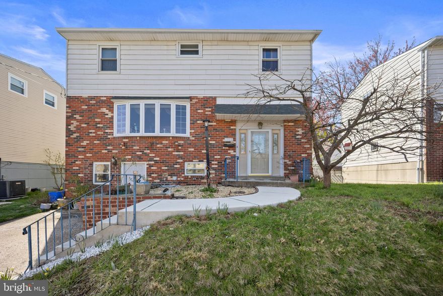 Welcome to this beautifully maintained split-level single home nestled in the desirable Somerton section of Northeast Philadelphia. Offering four spacious bedrooms, two and a half bathrooms, and a thoughtful layout, this property checks every box for comfortable living and modern convenience. Step inside and be greeted by gleaming hardwood floors that flow throughout the main level, adding warmth and elegance to the living and dining areas. The upper level features durable, easy-care vinyl flooring, a primary suite with private bath. One of this home's standout features is the professionally converted garage, now a dedicated private office space — ideal for remote workers, entrepreneurs, or anyone in need of a quiet, polished workspace separate from the main living areas.  Full finished lower level with access to rear yard to enjoy the best of outdoor living with a fully fenced rear yard offering privacy and security, plus a covered patio — perfect for entertaining, morning coffee, or simply unwinding after a long day, rain or shine. Best of all, the major systems and improvements are already done for you. Within the past five years, the sellers have replaced the roof, HVAC system, water heater, all major appliances, and the concrete exterior steps — giving the next owner true peace of mind from day one. Conveniently located in Somerton with easy access to shopping, dining, major roadways, and public transit, this home offers the perfect blend of move-in-ready comfort and long-term value.
