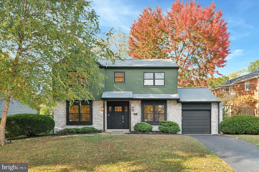 Welcome to 210 David Drive, an exceptional full-scale renovation delivering the sophistication and comfort of new construction in one of Havertown’s most desirable neighborhoods. Set in the coveted Coopertown section, this 4-bed, 2.5-bath, 2,225 sq ft residence has been re-engineered and rebuilt in 2025 with architectural plans, township permits, and meticulous craftsmanship. Every component — from major systems to the smallest finish detail — reflects a commitment to quality, longevity, and modern luxury.

Inside, an inviting open layout blends generous natural light with refined materials and thoughtful design. Wide-plank waterproof floors, custom millwork, designer lighting, and clean lines create a warm, elegant foundation. The expansive living and family spaces offer effortless flow for everyday living and entertaining, anchored by new French doors that invite the outdoors in.

At the heart of the home is a chef-appointed kitchen, featuring custom shaker cabinetry with dovetail construction, a striking waterfall-edge quartz island, full-height stone backsplash, and carefully layered lighting. Premium LG and GE appliances, a microwave drawer, and a walk-in pantry/laundry room with custom storage elevate both function and style.

The second level offers a private retreat in the luxurious primary suite, finished with refinished hardwood floors, a custom closet area, and a spa-inspired en-suite bathroom boasting a double vanity, oversized porcelain tile, glass shower enclosure, and refined fixtures. Three additional spacious bedrooms and a beautifully redesigned hall bath complete the upper level.

Comprehensive 2025 renovation includes:
– Full electrical upgrade w/ new panel & recessed LED lighting
– Major plumbing updates & new waste lines
– Brand-new roof, siding, soffits & gutters
– All new insulated windows
– New entry door, insulated garage door & opener
– HVAC updates, new fixtures & finishes throughout
– Architect-designed layout reconfiguration with modern flow
– Full O&E certification and transferable warranties

Set on a tree-lined street with a private yard, attached garage, and two-car driveway, this home offers a rare turnkey opportunity. Enjoy walkability to Coopertown Elementary, quick access to Haverford Reserve, parks, shops, dining, and commuter routes, plus award-winning Haverford schools.

A truly move-in-ready residence where craftsmanship meets convenience — blending classic Main Line character with a fresh, modern living experience.