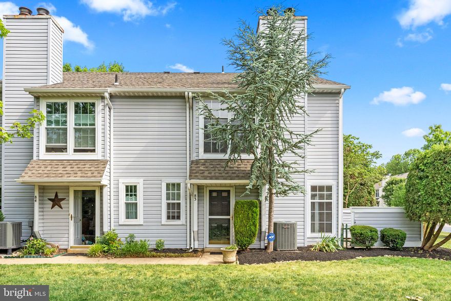 Welcome to your new home in the tranquil neighborhood of Yorkshire Meadows! This charming 2-bedroom, 1.5-bathroom condo offers a perfect blend of comfort and convenience, nestled in the prestigious New Hope-Solebury school district.

As you step inside, you'll be greeted by the warm and inviting laminate flooring that spans the open-concept living and dining areas. The open layout seamlessly connects to the kitchen creating an ideal space for both everyday living and entertaining. The cozy wood-burning fireplace is perfect for those chilly evenings, offering a comfortable ambiance and a perfect spot to unwind. The first floor also features a utility room, providing ample storage space, and a convenient laundry area, making chores a breeze.

Upstairs, you'll find brand new carpeting throughout. The generously sized primary bedroom is a true retreat, boasting vaulted ceilings, a walk-in closet, and its own wood-burning fireplace – a rare and delightful feature! The second bedroom is equally spacious, perfect for guests, a home office, or a cozy den.

Step outside to your private patio, where you can relax and enjoy nature. It's the perfect spot for morning coffee or evening relaxation.

Located close to major commuter routes including 202, 263, 29, 32, and 179, this home offers easy access to everything you need while still providing the peacefulness of a quiet neighborhood. Enjoy the shops and restaurants of nearby New Hope Borough.

Don't miss this opportunity to make Yorkshire Meadows your new home. Schedule a showing today and experience the perfect blend of comfort, style, and convenience!