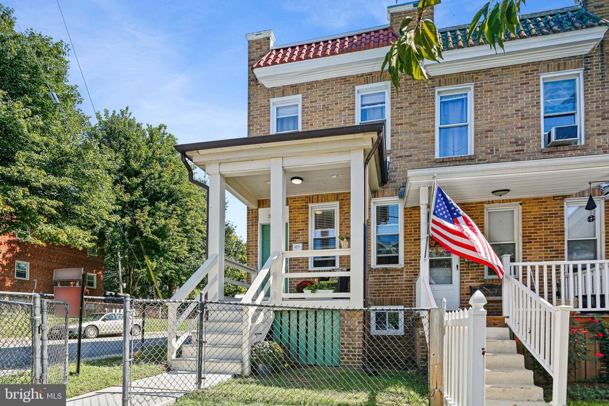 Highest and Best Offer Due Tuesday, Sept 26, 10am. Welcome to your sunny, remodeled 2 bd/1.5 bath corner home in Historic Woodberry. Everything has been maintained, upgraded or remodeled with style! Located on a lovely tree-lined street with easy access to nearby cafes, breweries, restaurants, parks and trails.
Open-concept main living space features hardwood floors and a remodeled kitchen, complete with gorgeous floating shelves, high-value fridge, and made-to-the-space dining area. Sliding glass doors lead to a multi-level deck with retractable awning and beautiful backyard, complete with new shadowbox privacy fencing and ready-to-plant garden. Basement features a cozy multi-purpose room, along with a walk-out to the backyard as an added plus. Tall windows and second-floor skylight allow daylight to flow in throughout. Don’t miss this rare combination of quality, charm, amenities, and location!