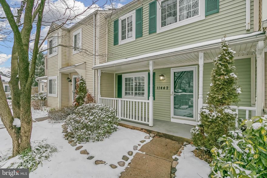 TASTEFULLY REMODELED TOWNHOME CONVENIENTLY LOCATED NEAR SHOPS AND RESTAURANTS, CLOSE TO 270 AND COMMUTER ROUTES!! Bright entry welcomes you with new luxury vinyl plank flooring leading from large open living and dining area into the updated kitchen which features stainless steel appliances, quartz countertops and pendant lights!. LVP continues on the upper level which includes 3 spacious bedrooms and 2 beautifully renovated bathrooms which include modern vanities and tile choices!. washer/dryer combo.. Charming front porch and fenced yard with storage area and fresh paint throughout!. NEW SIDING AND HVAC!.. Wont last long, schedule your showing today!!