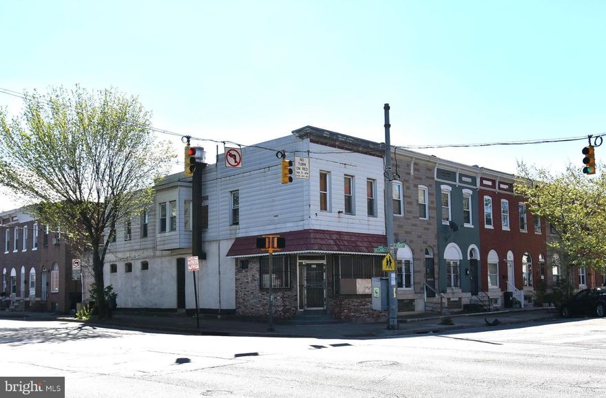 Turnkey mixed‑use opportunity on a high‑visibility corner just minutes from Johns Hopkins Hospital, Ellwood Park, and Patterson Park. This property offers strong foot traffic, excellent exposure, and flexible commercial potential. The main level is fully set up for a carryout operation and can easily support a variety of business types—carryout restaurant, convenience store, specialty food shop, or other neighborhood‑serving retail. All existing restaurant equipment conveys, allowing you to step in and start operating immediately. The upper level provides generous living space with four bedrooms, a full bath, and a private balcony—ideal for an owner‑operator who wants to live on‑site rent‑free or for additional rental income. The combination of commercial frontage and spacious residential quarters makes this a rare, versatile investment in a rapidly developing corridor.
A complete building and equipment package is included in the sale. Your next business venture begins here.
