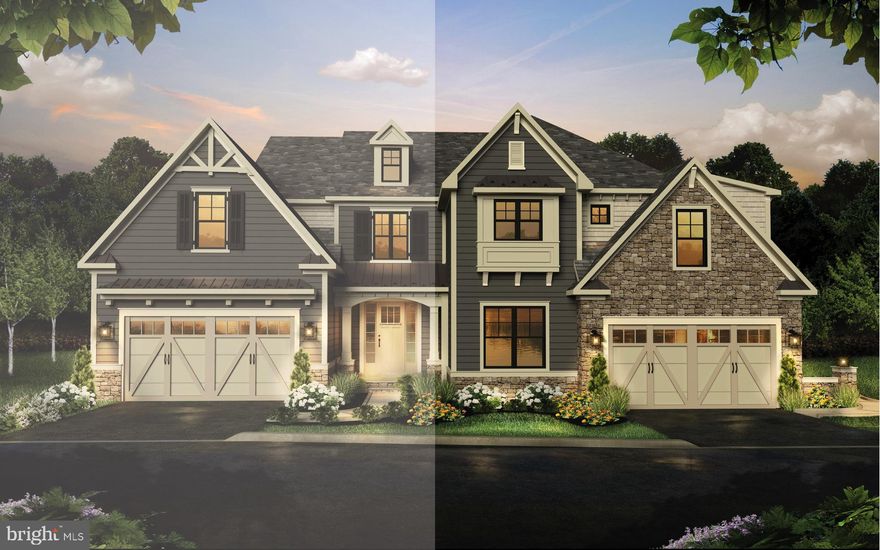 NEW Carriage Homesite! Introducing Mattison Estate. With luxury details throughout, your new home will provide everything you need. The Goldenberg Group and Guidi Construction Management present a masterfully-planned luxury community in the heart of Upper Dublin Township, within walking distance to Ambler borough, nestled on the beautiful grounds of the legendary Lindenwold Estate. This community will feature both Carriage Homes and Villas elegantly designed to preserve and complement the historic elegance of the Estate while showcasing superior modern architecture and custom design. At 3,083 square feet, the Dover has a little more room to dance without sacrificing the private comforts of a family home. The first floor s inviting foyer reveals the bright formal dining room and well-equipped gourmet kitchen, which share private patio views. Kitchen highlights include a large center island and a cheery breakfast area where you can prepare for the day ahead. The family room, complete with vaulted ceiling and fireplace, provides a comfortable place to relax and unwind. Hidden just around the corner is the private study, conveniently secluded in the quietest part of the home. When entering through the 2-car garage, find necessities mere steps away with convenient access to the laundry and powder rooms. On the second floor, find the stunning primary suite with two massive walk-in closets and an intimate seating area. The spa-like primary bath features a dual-sink vanity, luxe glass-enclosed shower with a seat, linen storage, and a private water closet. The conveniently located laundry and two additional bedrooms sharing a full bath complete the second floor. This home includes a rough-in for plumbing in the basement, Breakfast room extension, covered deck, concealed interior sprinkler heads, 75-gallon water heater, 7'8" solid core interior doors, and a coffered ceiling in the dining room. Model Home  Open Daily 11-5 p.m.