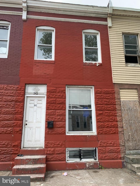 Townhouse For Sale - 542 Brunswick Street<br/> BALTIMORE, MD 21223