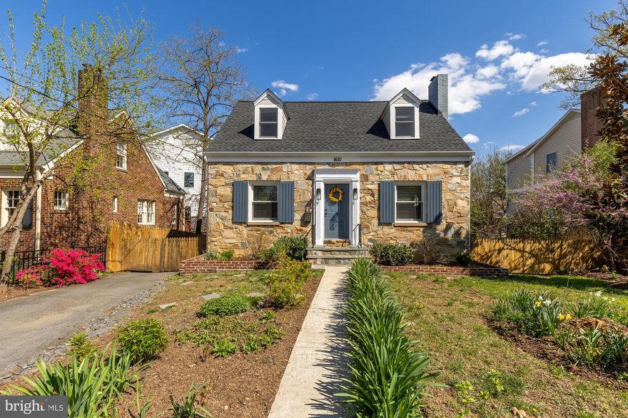 Welcome to this expanded 4-bedroom, 2 full bath Cape Cod in Arlington’s highly sought-after Cherrydale neighborhood - where timeless charm meets thoughtful, modern upgrades.
A major renovation and addition completed in 2021 (designed by architect Tripp DeFalco) significantly enhanced the home’s space and livability. The project introduced a spacious upper-level primary bedroom retreat with walk-in closet and casement windows, along with an expanded main level that creates an inviting dining or great room area ideal for everyday living and entertaining.  The lower level bedroom functioned as an au pair suite with separate entry.  Exterior improvements included new HardiePlank siding on the addition and dormers, a replaced roof, new gutters with mesh guards, repointed and repainted brickwork, and updated exterior flashing.
Outdoor living is equally inviting with a side brick patio, a composite rear deck, and raised garden beds surrounded by a thoughtfully designed landscape including a butterfly garden. The fully-fenced backyard is a gardener’s dream, featuring permaculture elements such as raspberries, persimmons, strawberries, garlic, and even a tree stump that naturally produces maitake mushrooms.
Additional upgrades include updated electrical wiring in renovated areas, new exterior lighting, a 2-zone Mitsubishi heat pump system, custom wood blinds, Andersen replacement windows on first and second floors (2024), custom built-ins and storage features, a Bosch dishwasher (2023), and a new LG washer and dryer (2025).
Just minutes from shops, parks, Custis Trail, Arlington’s Central Library, Ballston Metro, and all that vibrant Cherrydale has to offer. Schools: Arlington Science Focus ES, Dorothy Hamm MS and Washington Liberty HS.
A special home in a special neighborhood - thoughtfully expanded, lovingly maintained, and ready for its next chapter.  Please use provided shoe covers or remove shoes.  Hardwoods on main level just refinished (front two rooms).