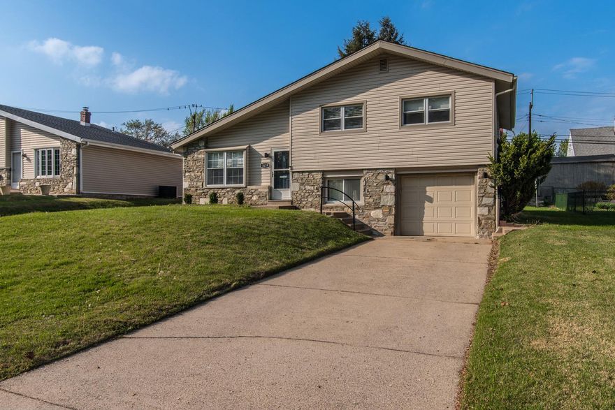 Highly desirable and rarely offered Winchester Park split-level single home sits on a generously sized lot overlooking Winchester Park. The property features a 1 car garage and driveway for off street parking. The square footage in public records does not include new(2020) rear family room addition with ceramic tile powder room, vaulted wood paneled ceiling and separate split system heating and central air. Lots of windows allowing tons of natural light in. Exit from the addition to a private rear patio, large yard and rear shed. Enter the home into the large living room, coat closet, dining area and large remodeled eat in kitchen. The kitchen features lots of cabinetry, granite countertops, all new appliances. microwave, dishwasher, garbage disposal, stainless sink with gooseneck faucet and gas range. Step down to finished basement with full bathroom, mechanical area, inside access to oversized 1 car garage with opener and laundry area with washer and dryer. The upper level features 3 good sized bedrooms with plenty of closet space remodeled 3 piece hall bath and walk up attic for extra storage. This home features new roof (2025), updated electric, newer heater and central air and an amazing new addition(2020). This home is excellent condition. Just move right in. Don't miss this opportunity to purchase this amazing home. Schedule your appointment today!