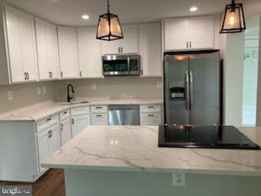 Don’t miss your chance to rent this gorgeous, completely renovated rambler with over 1600 square feet of space. Tastefully decorated kitchen features stainless steel appliances with a bar/dining with beautiful quartz countertops plus room for additional dining space, Tons of natural light and TWO family room/living areas with a wood burning fireplace. Generous primary bedroom includes skylights, large bathroom with double sinks and separate shower stall with upgraded tile, walk in closet plus laundry room with new washer/dryer. 3 additional bedrooms have been redone with new flooring, paint and ceiling fans. Full bath offers double sinks and stand up tub/shower. Conveniently located powder room features a new pedestal sink and toilet.  Driveway parking with room for 2 vehicles plus ample street parking. Large fenced in backyard features a patio with plenty of room to grill and entertain. Storage shed in backyard is the perfect place to stow away your bikes, holiday decorations, etc. HURRY--this one won’t last long!!