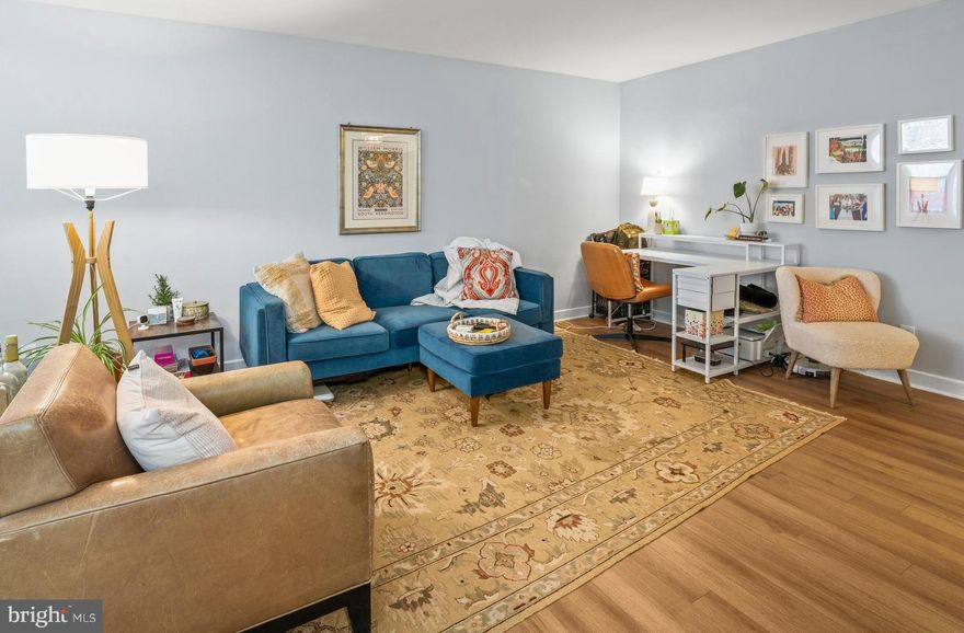 Welcome to 2601 Pennsylvania Avenue and unit 726 with a very nice price improvement and quick settlement possible. Here is a great opportunity to grab a two-bedroom condo just a short stroll from the Art Museum and boasting a view of the River from your unit in this iconic art deco-inspired building. The unit has  1196 square feet of living space and numerous upgrades. A timeless pine color upgraded luxury vinyl plank flooring and light neutral new paint throughout the unit. The kitchen has been completely renovated with new cabinets, countertops, paint, light fixtures, a new sink/faucet, and a new dishwasher. The bathroom upgrades include a new vanity, reglazing the tub, and new light fixtures. Why stop there? All of the doors in the unit have been upgraded including the closet doors, bedroom doors, bathroom door, and the sliding barn door style covering the washer/dryer area. Lastly, the water heater and the wall HVAC units have been updated. You can make the place your own, but, most of it is already done for you, just move in and enjoy.   The building features 24-hour lobby attendants which is included in your association fees. The association fees also include water and sewer, gas cooking, shuttle service,  and the state-of-the-art fitness center.  The building is located across from the Art Museum and Fairmount Park and is close to great local restaurants, nightlife, and coffee shops with easy access to Kelly Drive, Boathouse Row, and all major roads and transportation. Bonuses are ample parking right out front, the park with a playground, and open space to chill with yourself, your pets, or friends. It's definitely a place to check out in a great location!